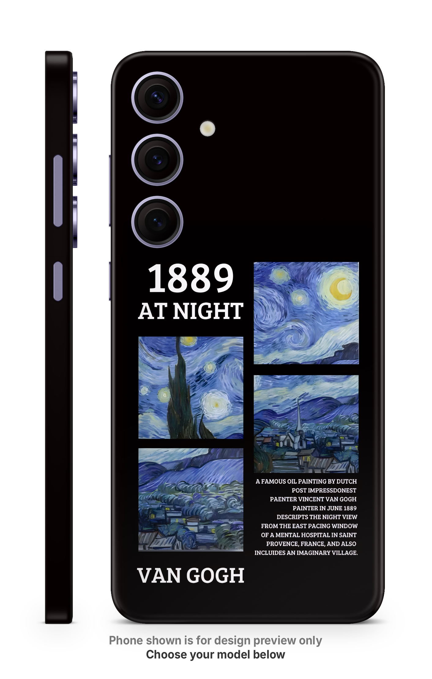 1889 Night Aesthetic Mobile Skin