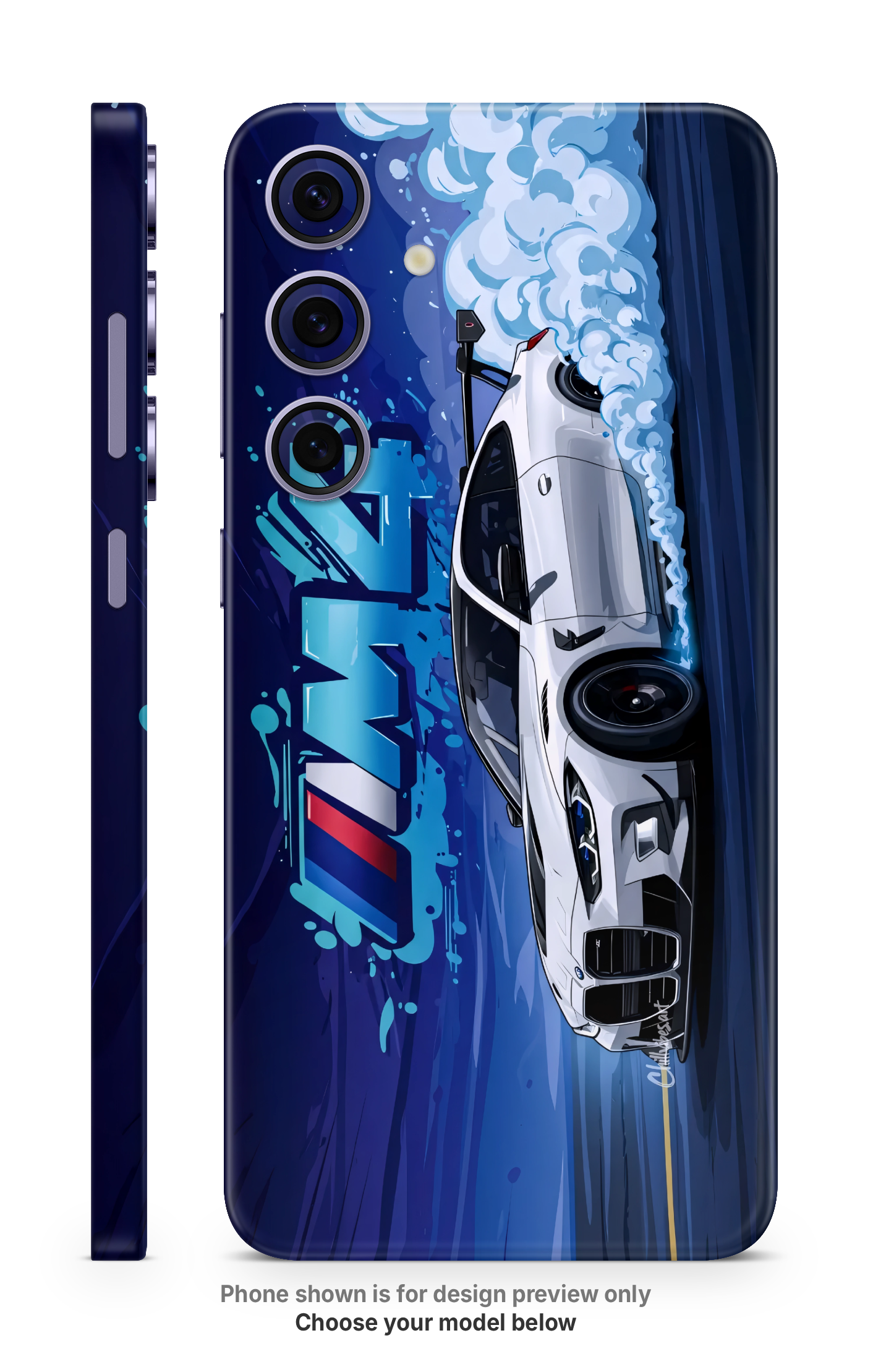 BMW Sports Car Mobile Skin