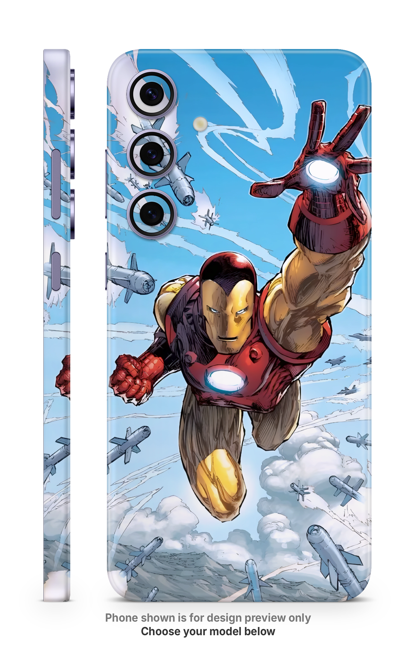 Flying Hero Mobile Skin