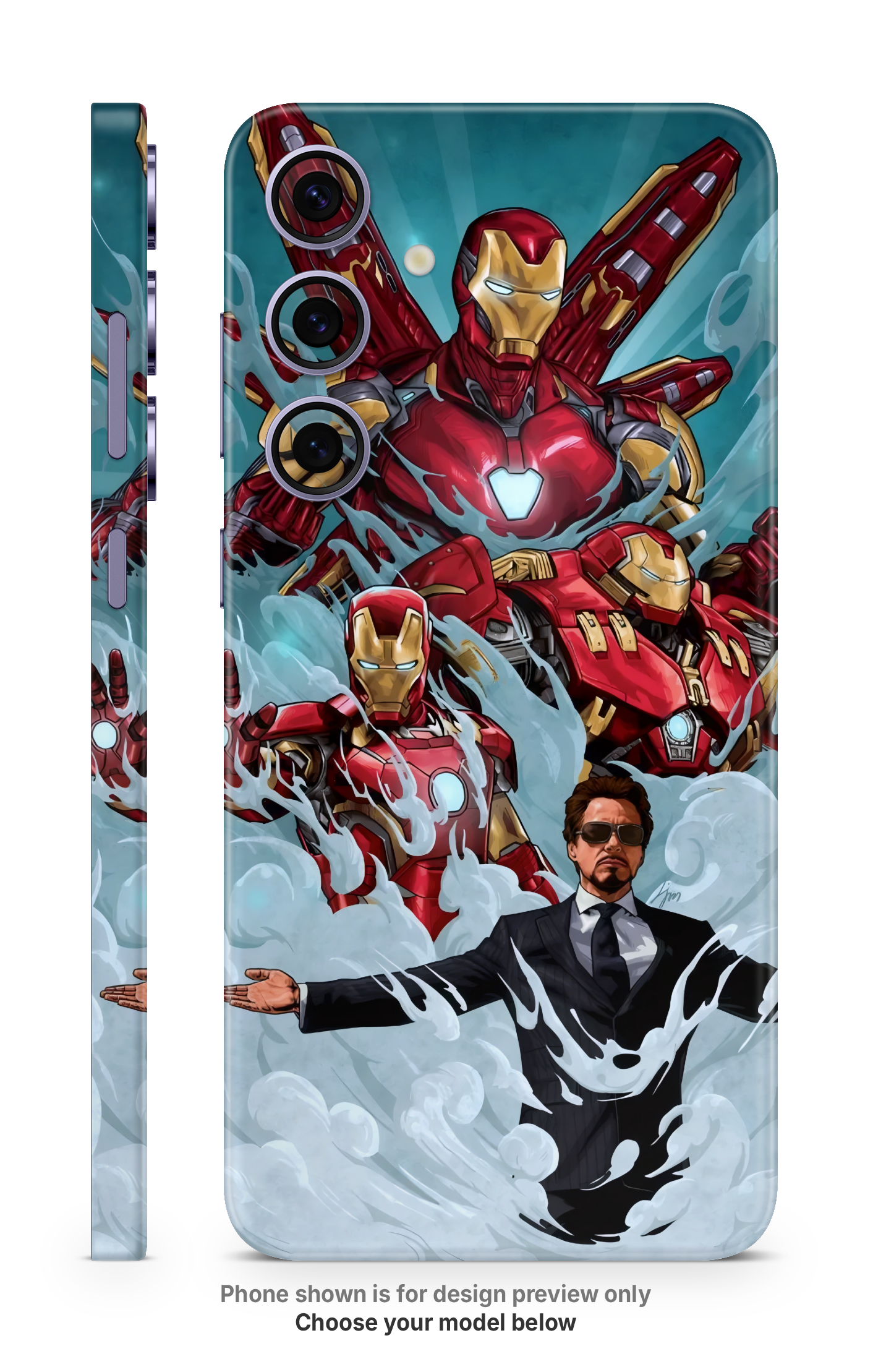 Armored Suit Hero Mobile Skin
