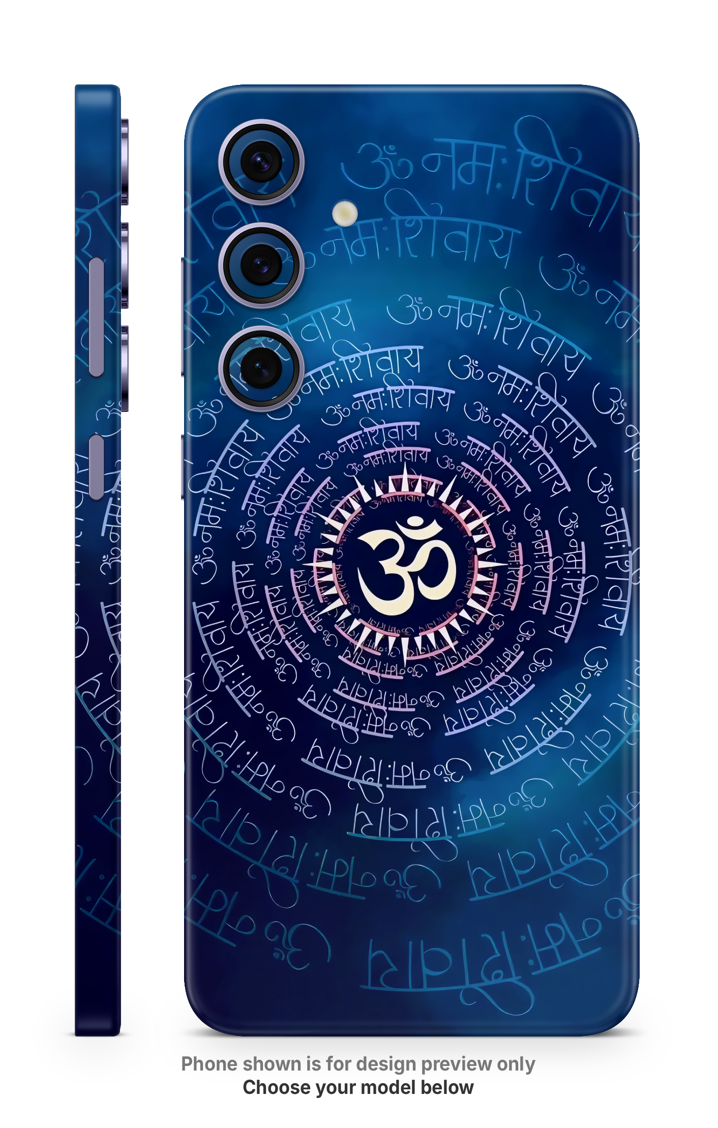 Om Mandala Spiritual Mobile Skin