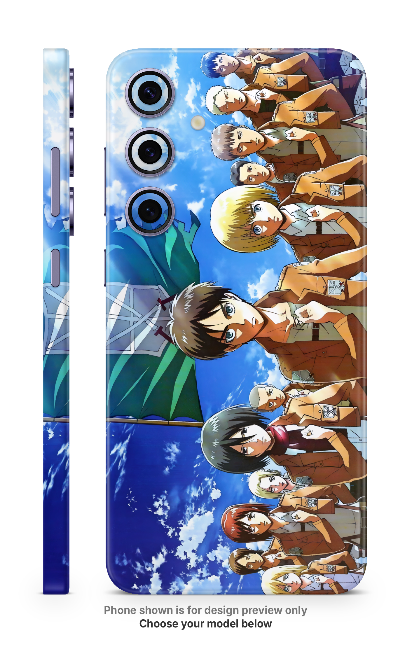 Anime Team Mobile Skin