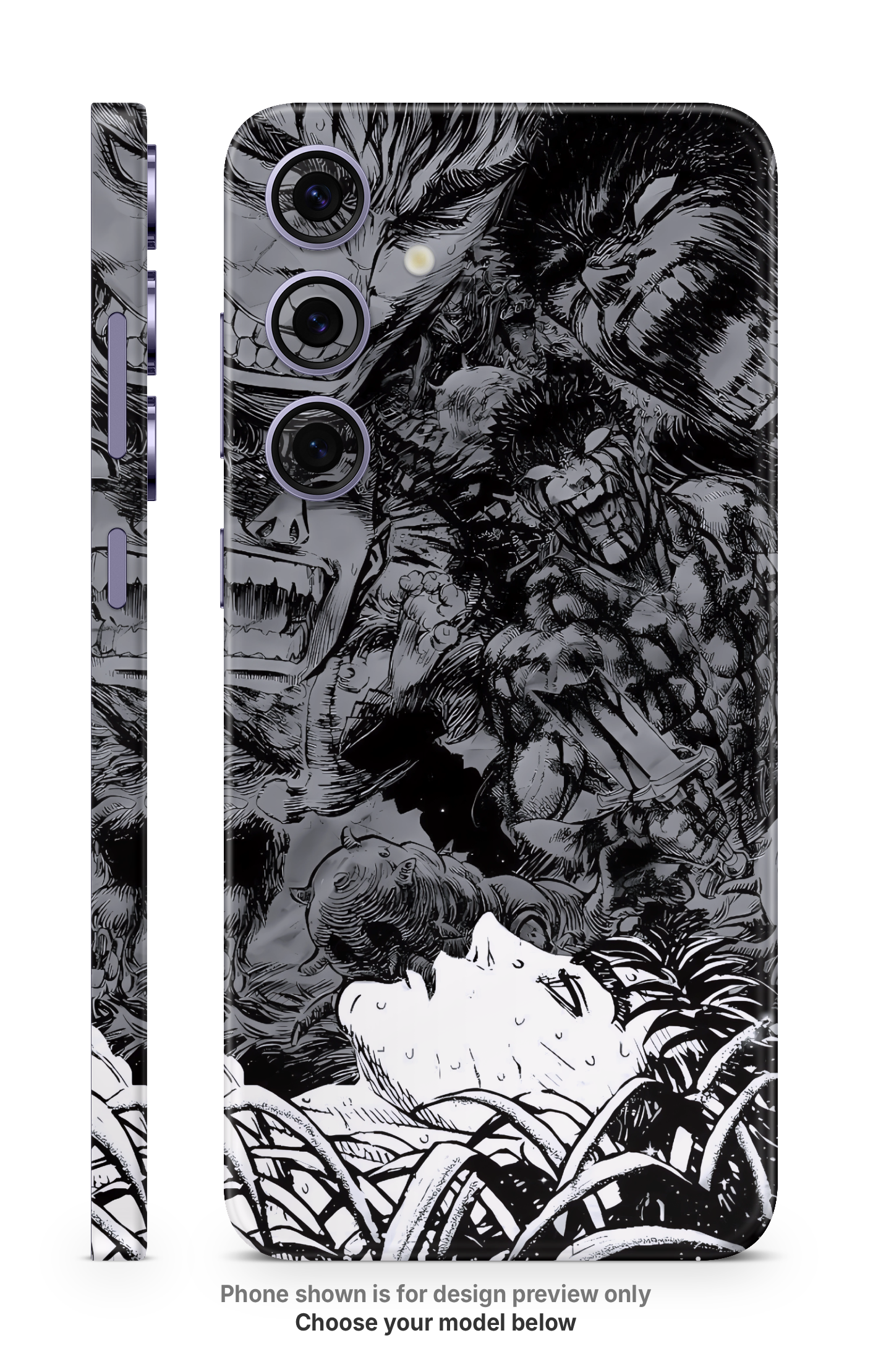 Manga Art Mobile Skin