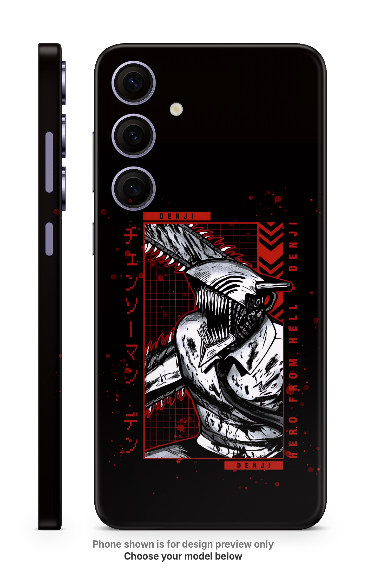 Manga Frame Mobile Skin