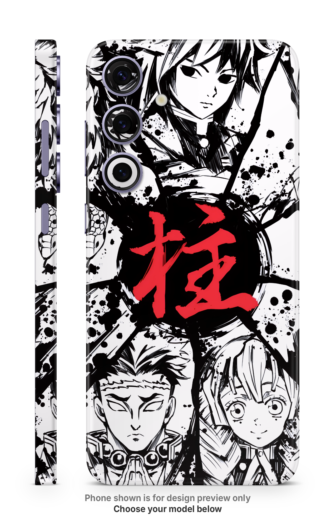 Manga Panel Art Mobile Skin