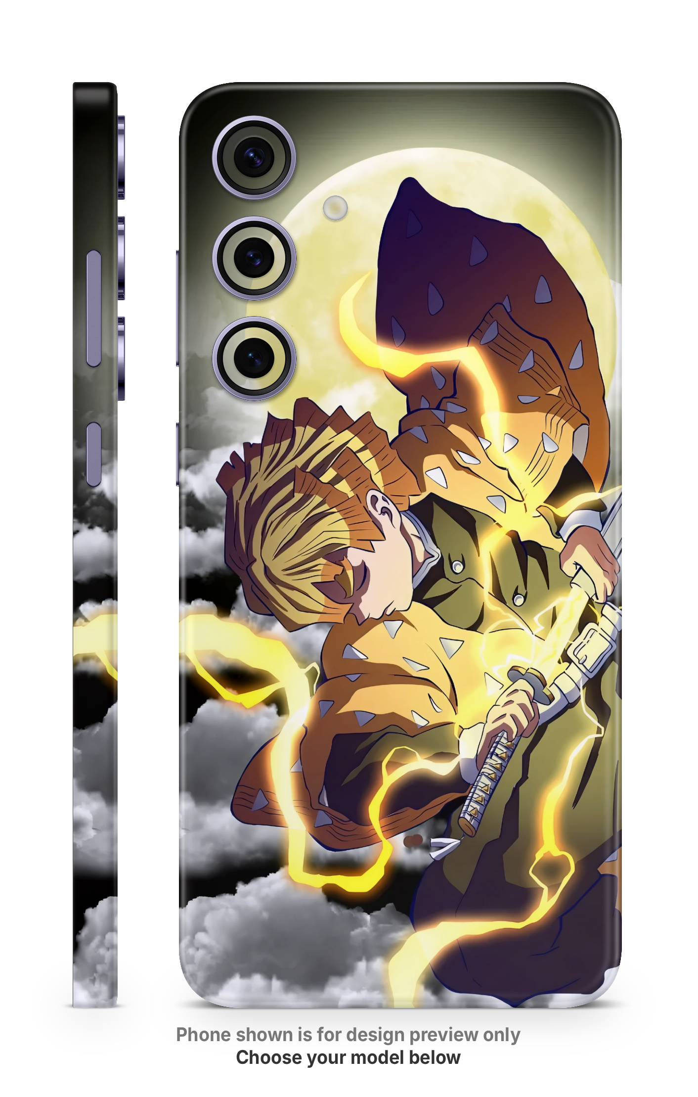 Anime Power Aura Mobile Skin