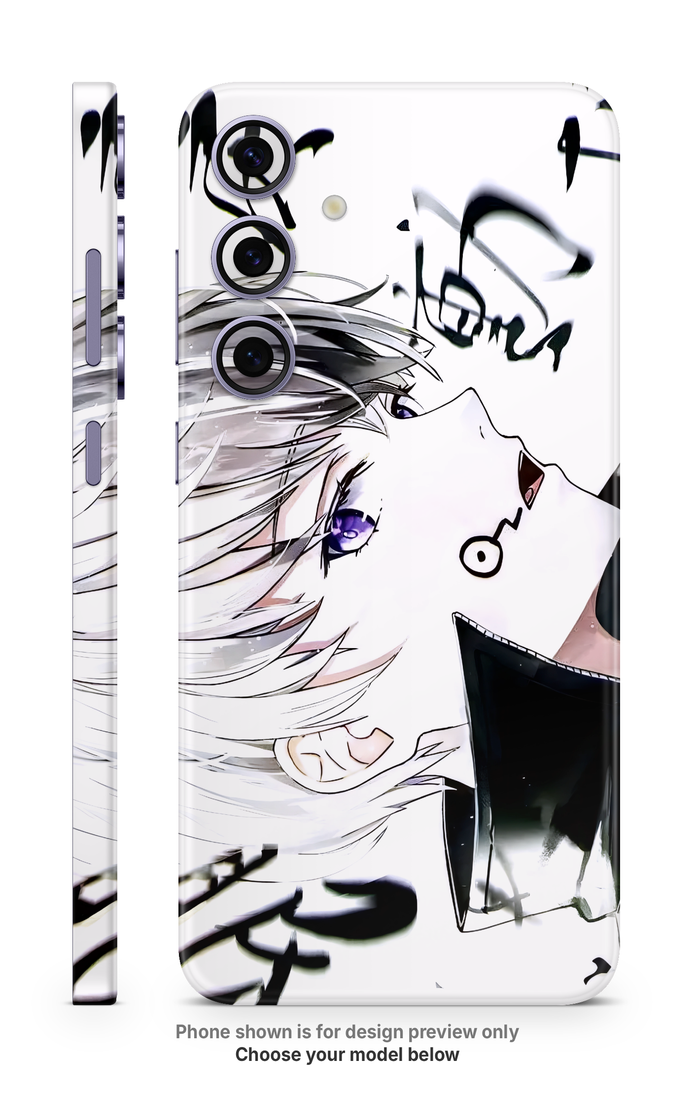 Anime Sketch Art Mobile Skin