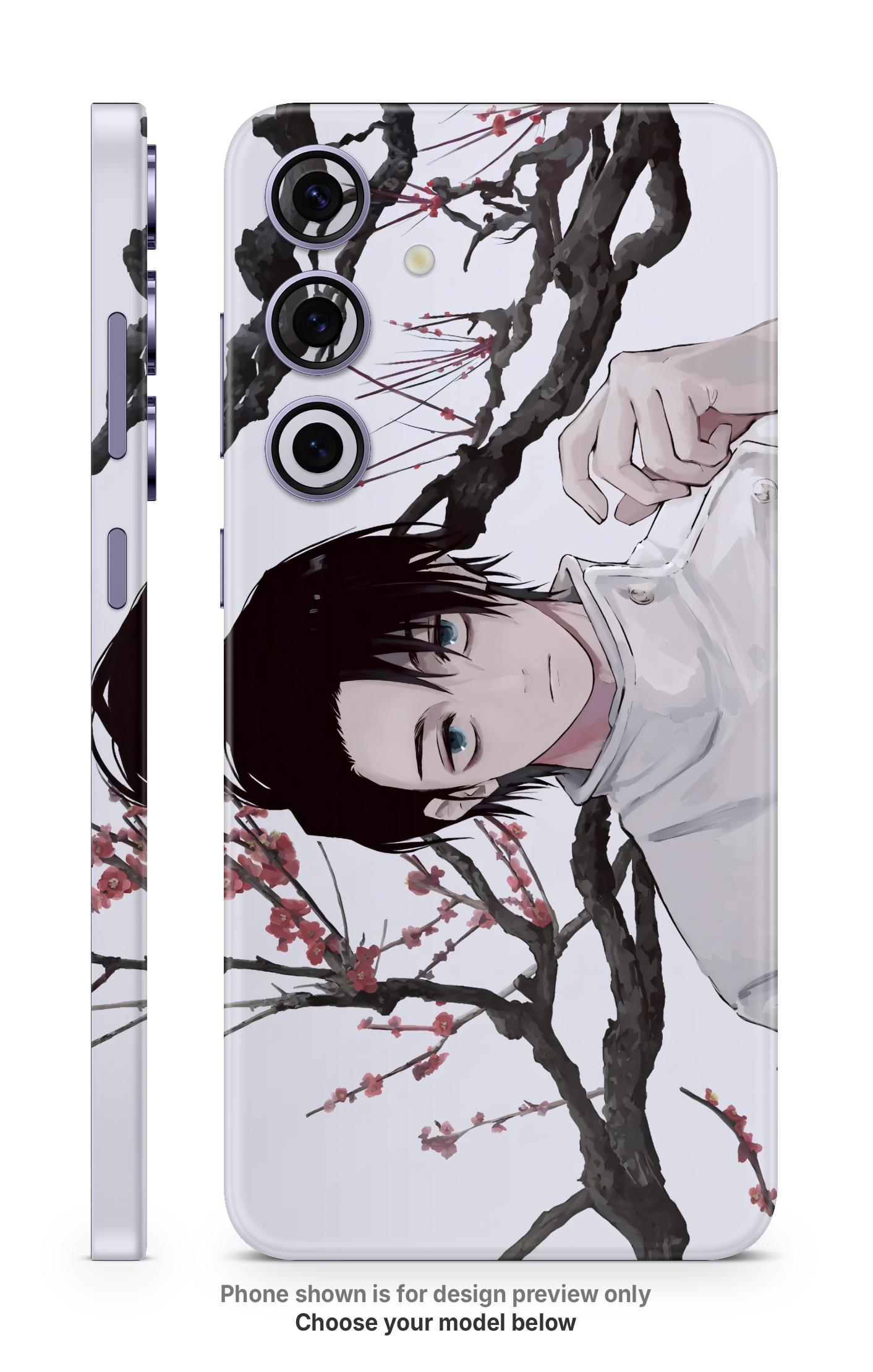 Anime Tree Scene Mobile Skin