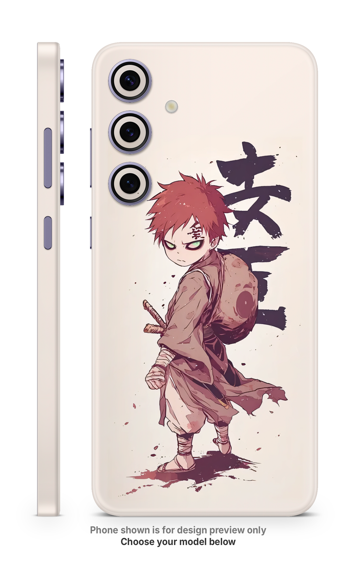 Anime Kid Ninja Mobile Skin
