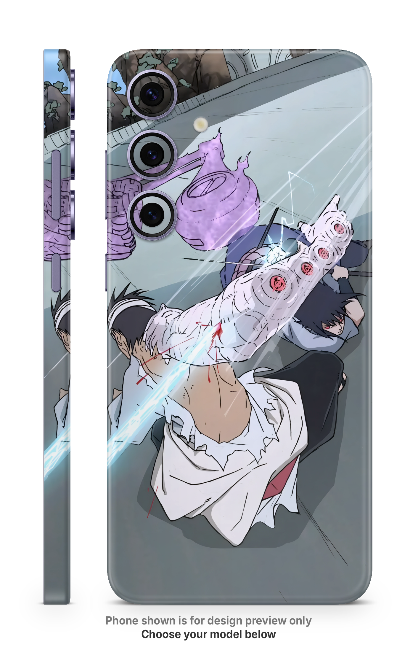 Anime Sky Action Mobile Skin