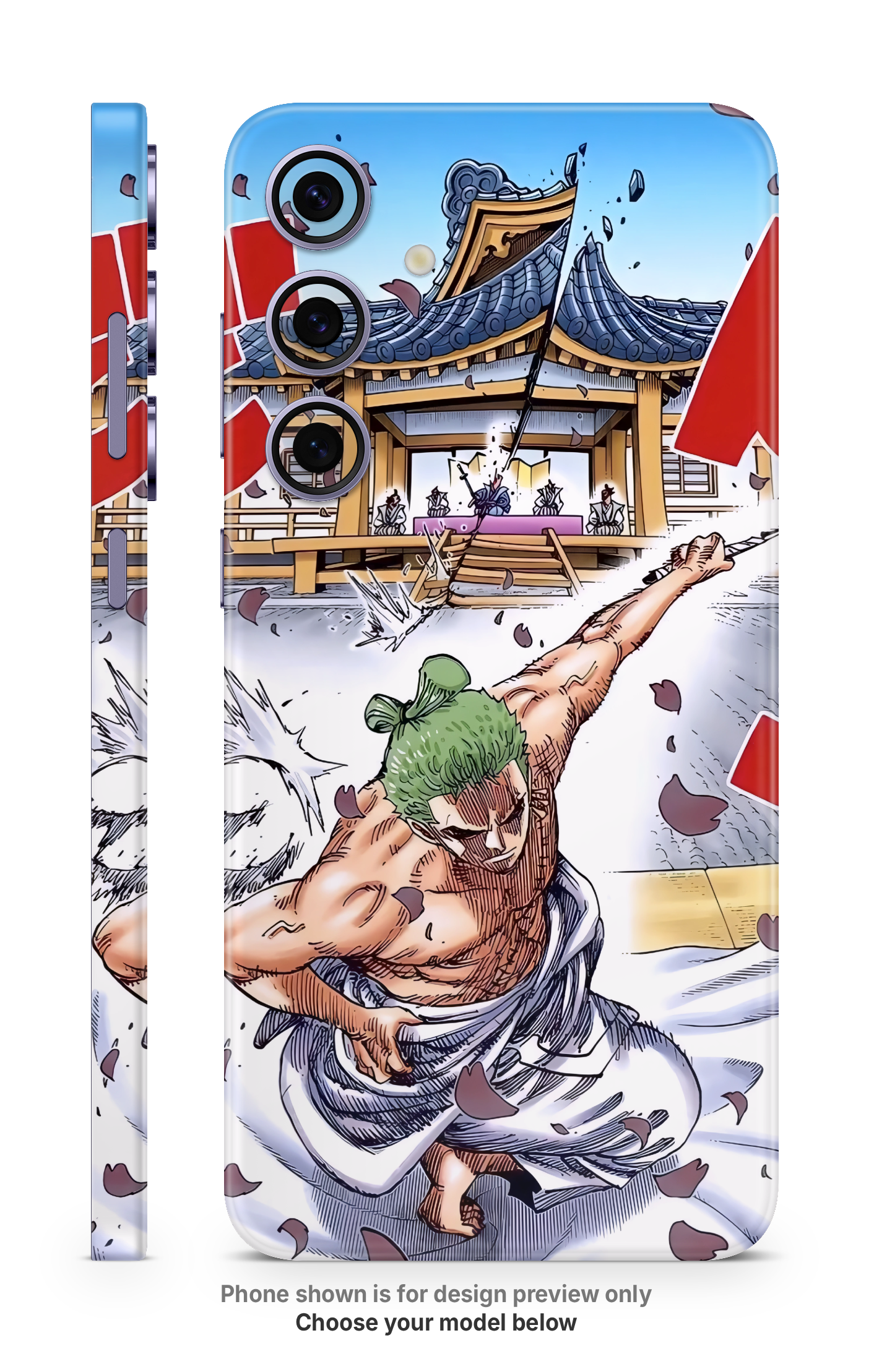 Anime Sword Warrior Mobile Skin