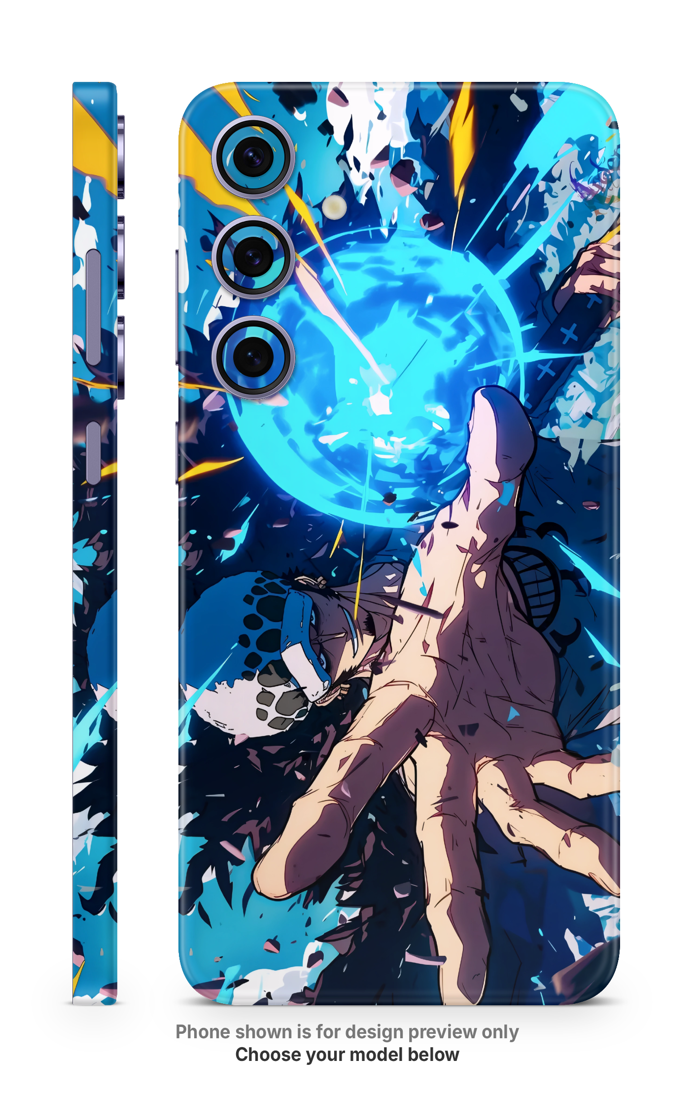 Anime Energy Attack Mobile Skin