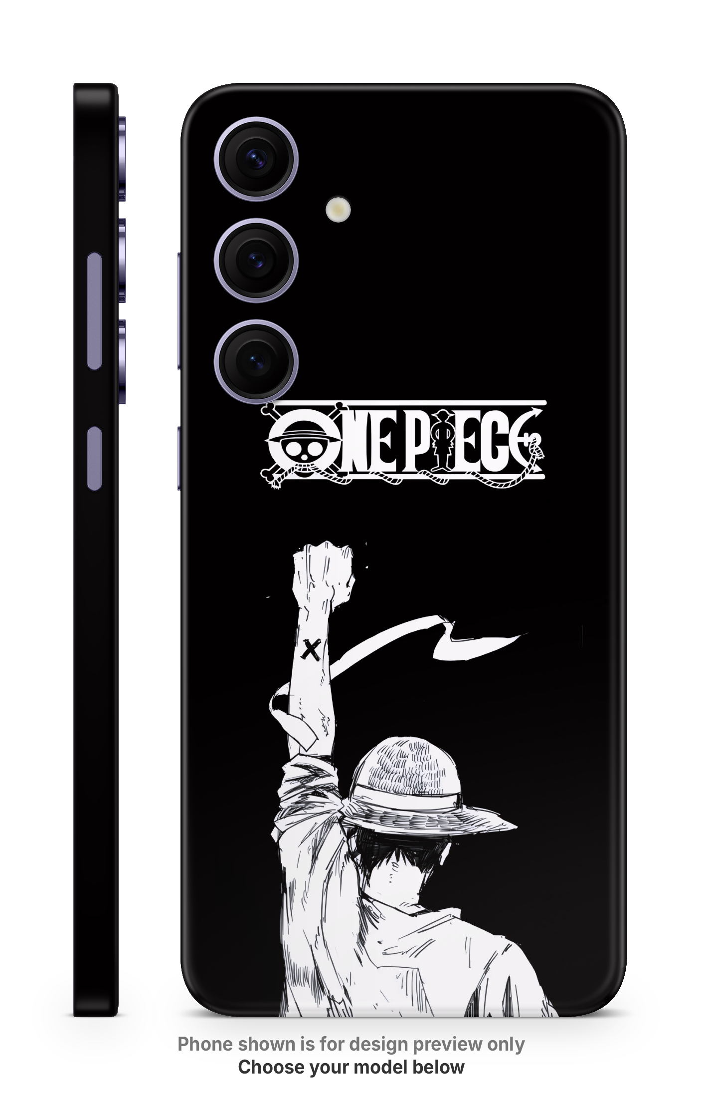 Pirate King Silhouette Mobile Skin