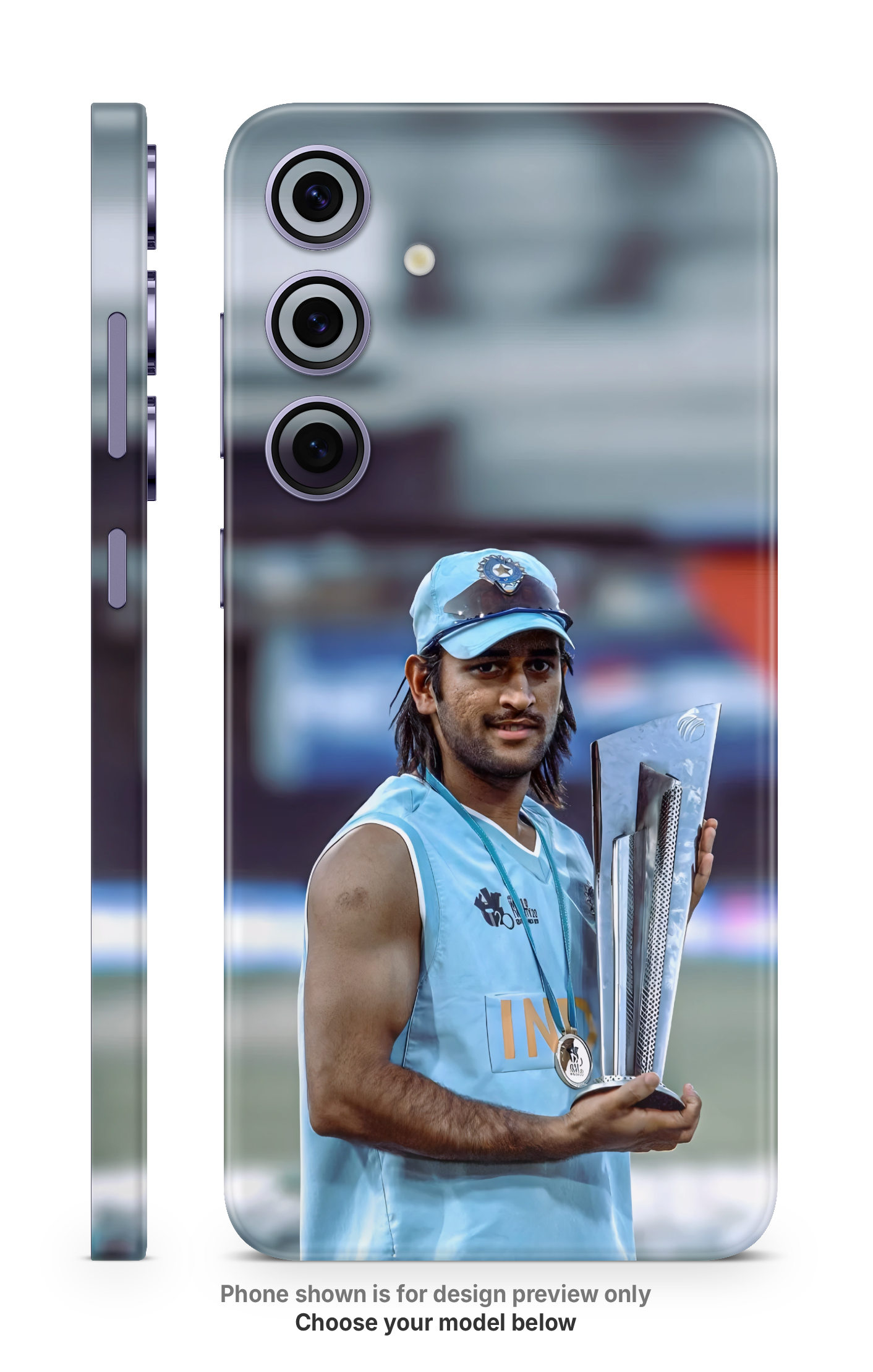 Ms Dhoni Mobile Skin