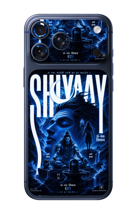 Shivaay Mahadev Camera & Pocket Skin for iPhone 17 Pro / 17 Pro Max