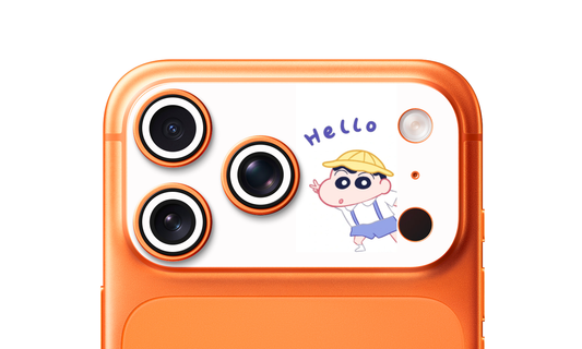 Hello Cartoon Kid – iPhone 17 Pro & 17 Pro Max Camera Skin
