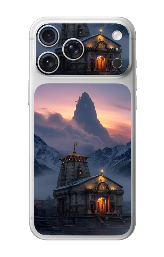 Kedarnath Mahadev Camera & Pocket Edition Mobile Skin for iPhone 17 Pro & 17 Pro Max