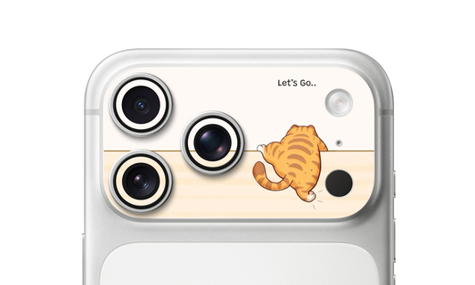 Let’s Go Cat – iPhone 17 Pro & 17 Pro Max Camera Skin