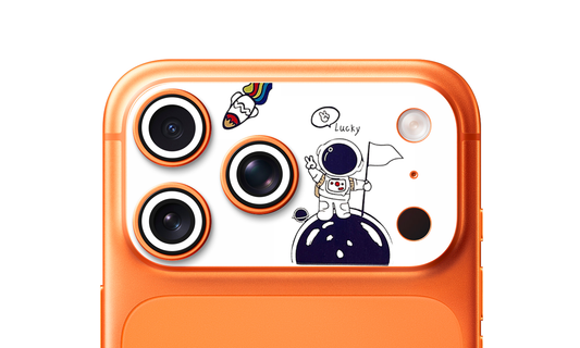 Lucky Space Explorer – iPhone 17 Pro & 17 Pro Max Camera Skin