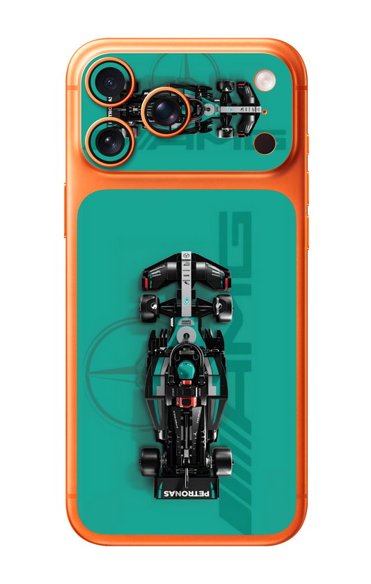 Mercedes AMG Petronas F1 Camera & Pocket Edition Mobile Skin for iPhone 17 Pro & 17 Pro Max