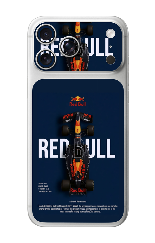 Red Bull Racing F1 Camera & Pocket Edition Mobile Skin for iPhone 17 Pro & 17 Pro Max