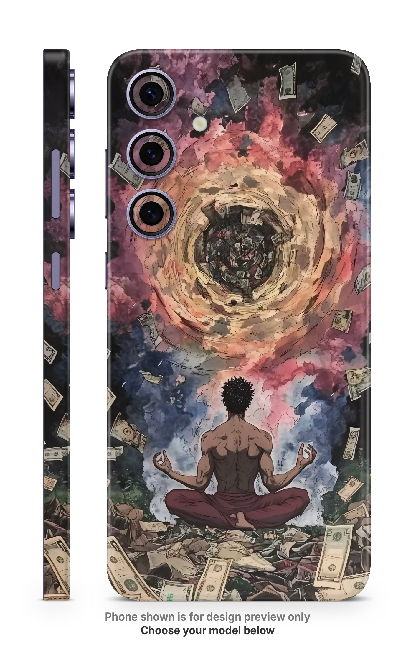 Money Universe Mobile Skin