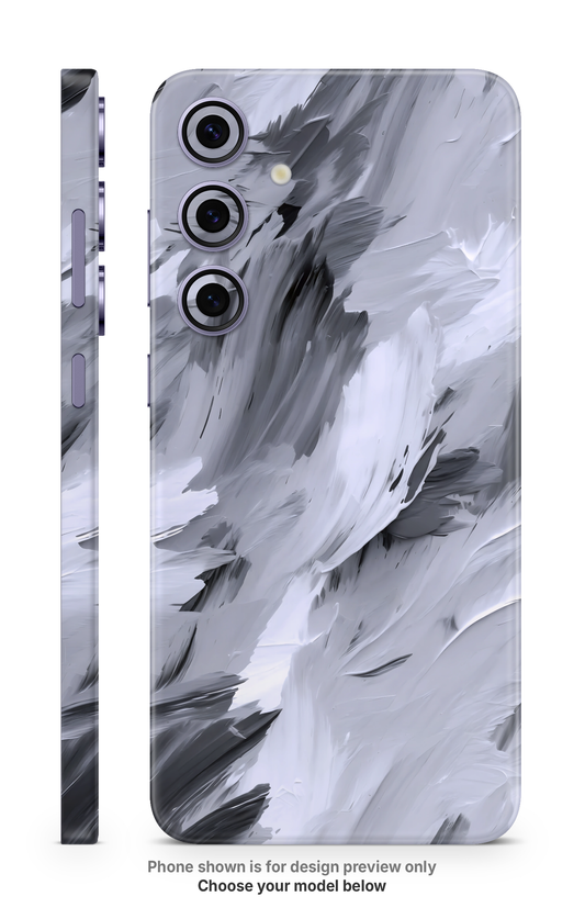 Grey Marble Texture Mobile Skin