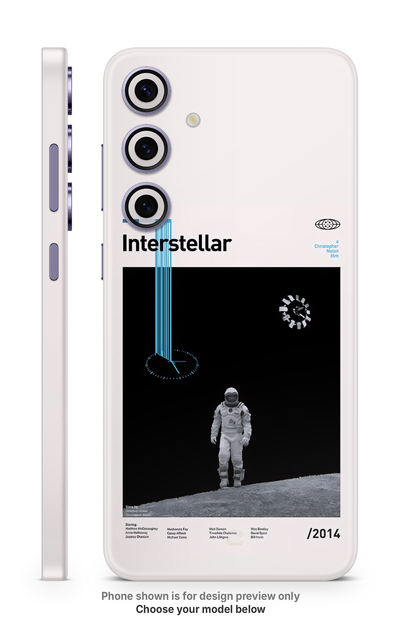 Interstellar Mobile Skin
