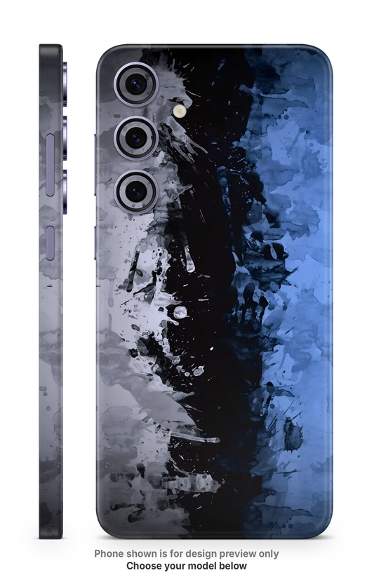 Dark Ocean Wave Texture Mobile Skin