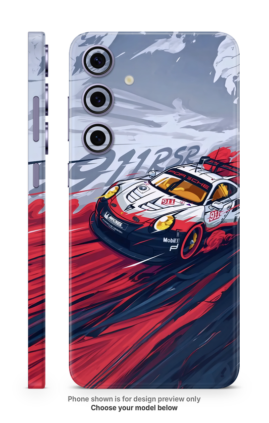 Racing Car Mobile Skin