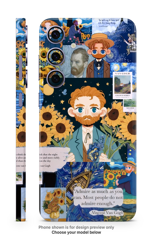 Anime Art Collage Mobile Skin