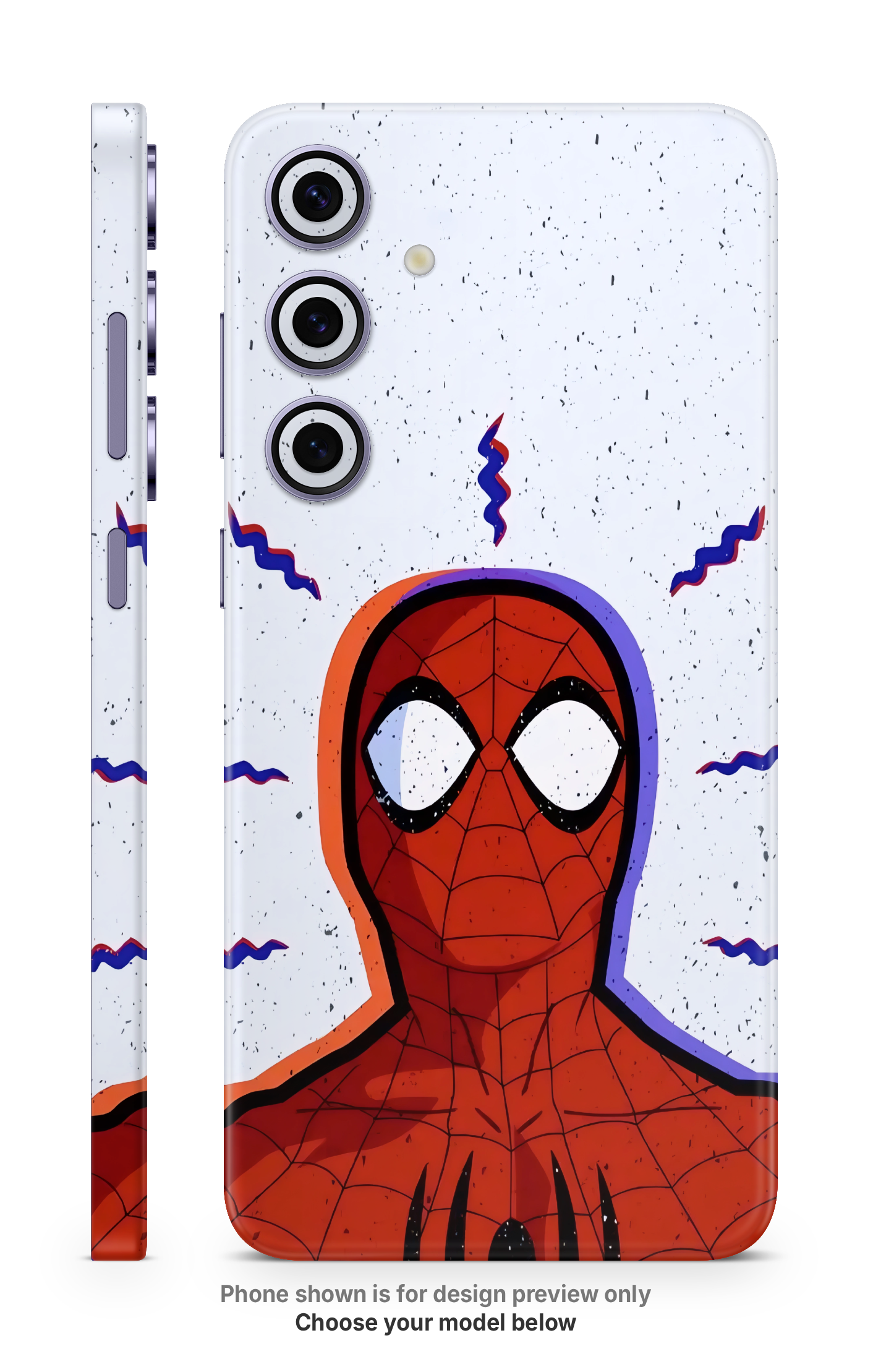 Web Mask Hero Mobile Skin