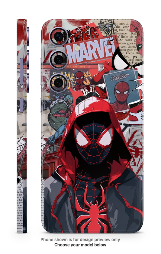 Red Mask Hero Mobile Skin
