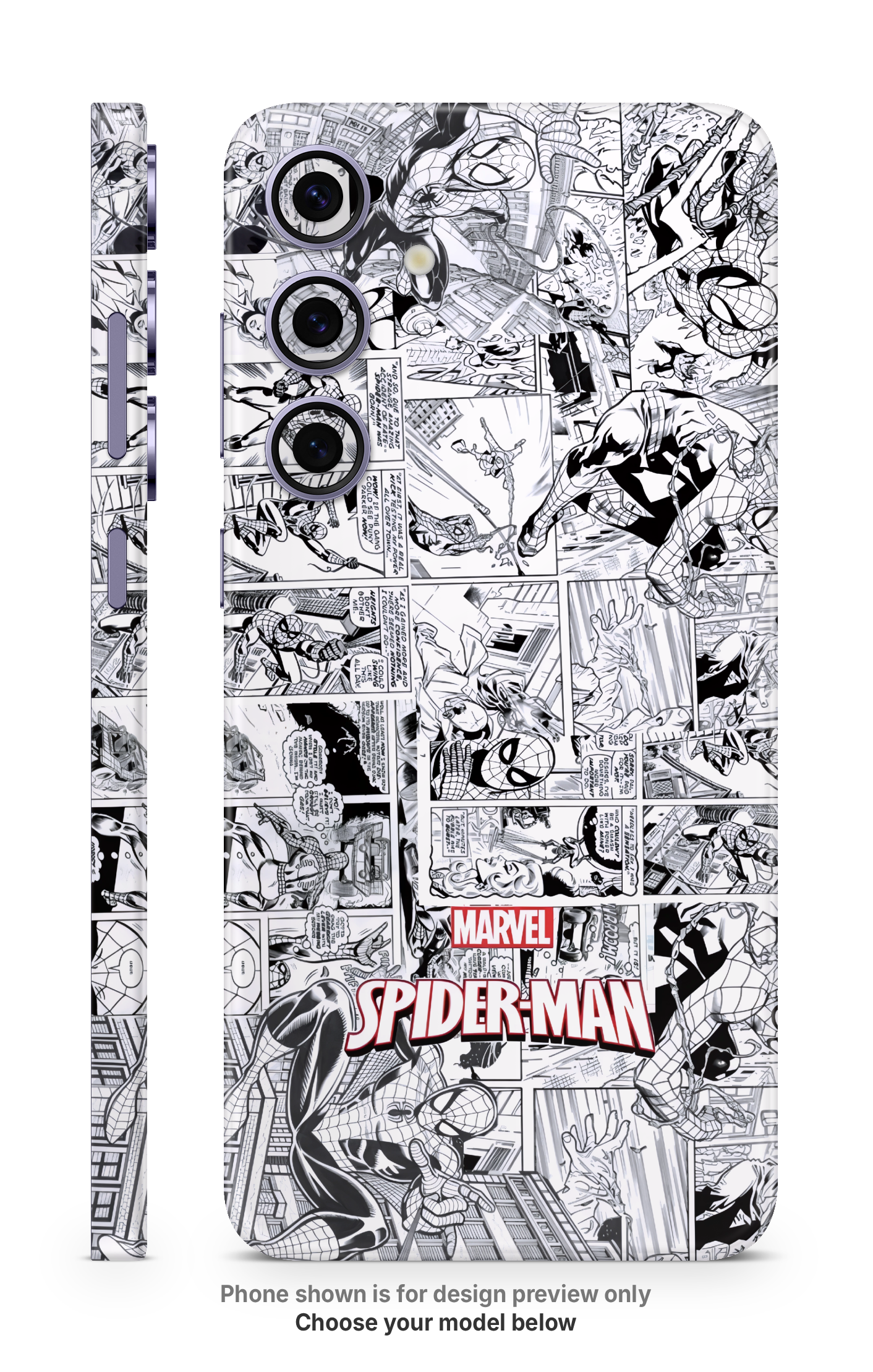 Comic Art Mobile Skin