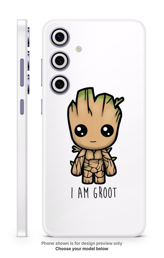 Cute Tree Character Mobile Skin