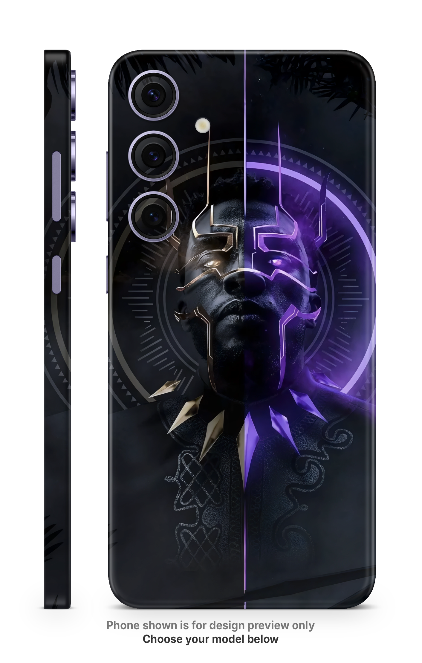 Purple Power Hero Mobile Skin