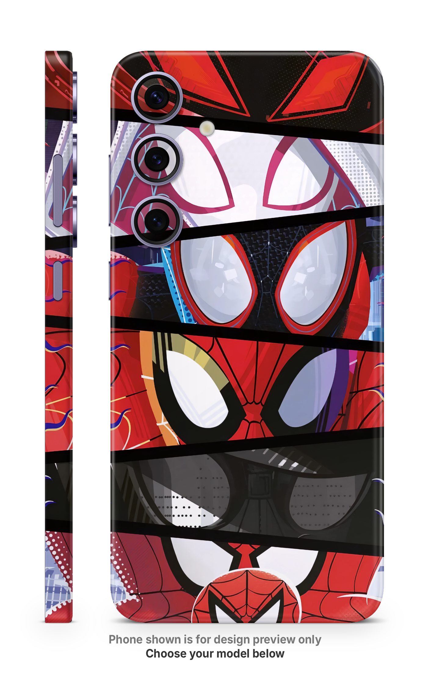 Web Mask Pattern Mobile Skin