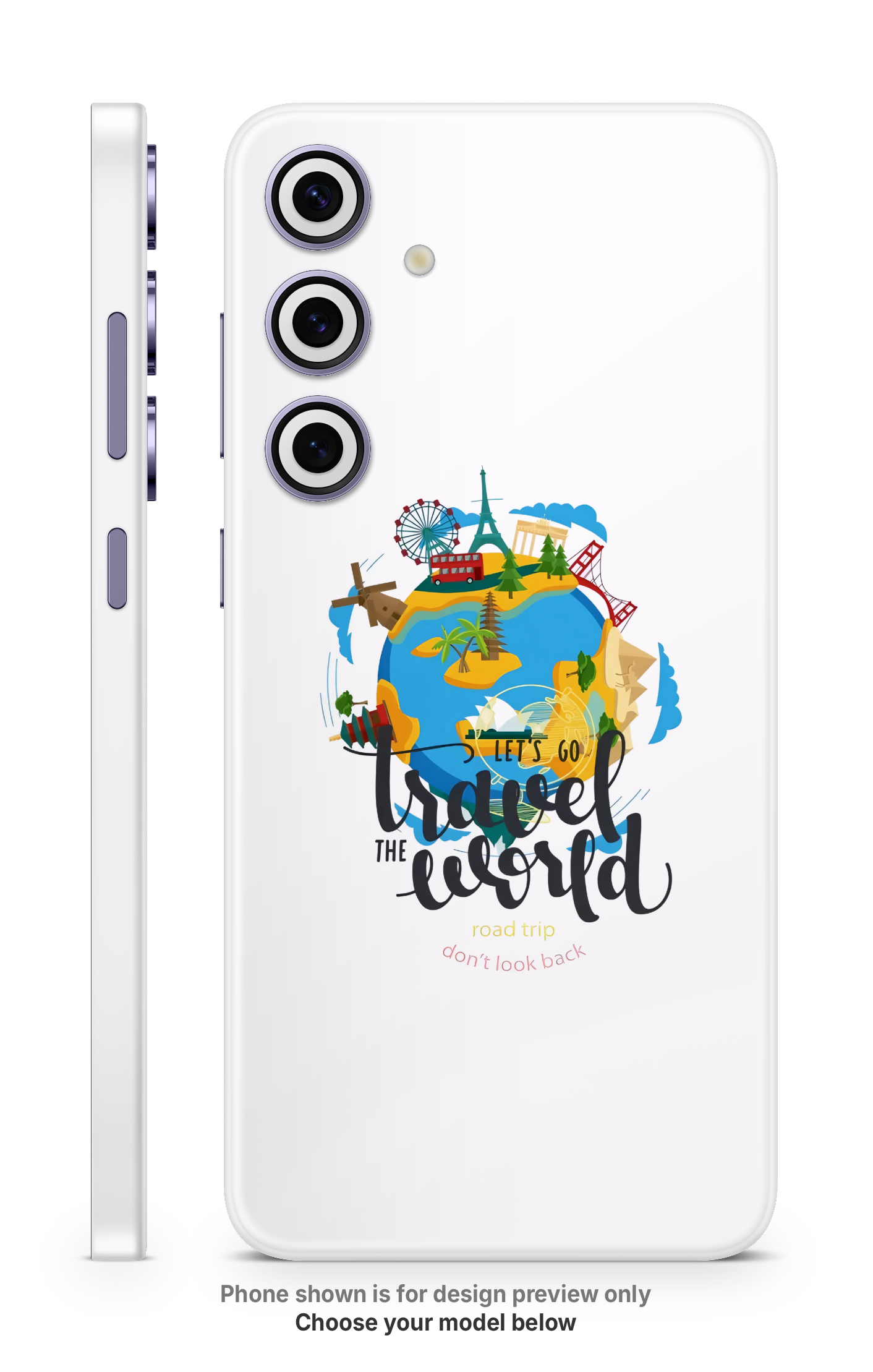 Travel World Mobile Skin