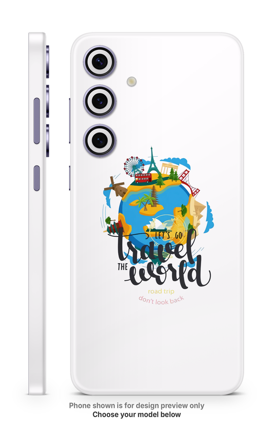 Travel World Mobile Skin