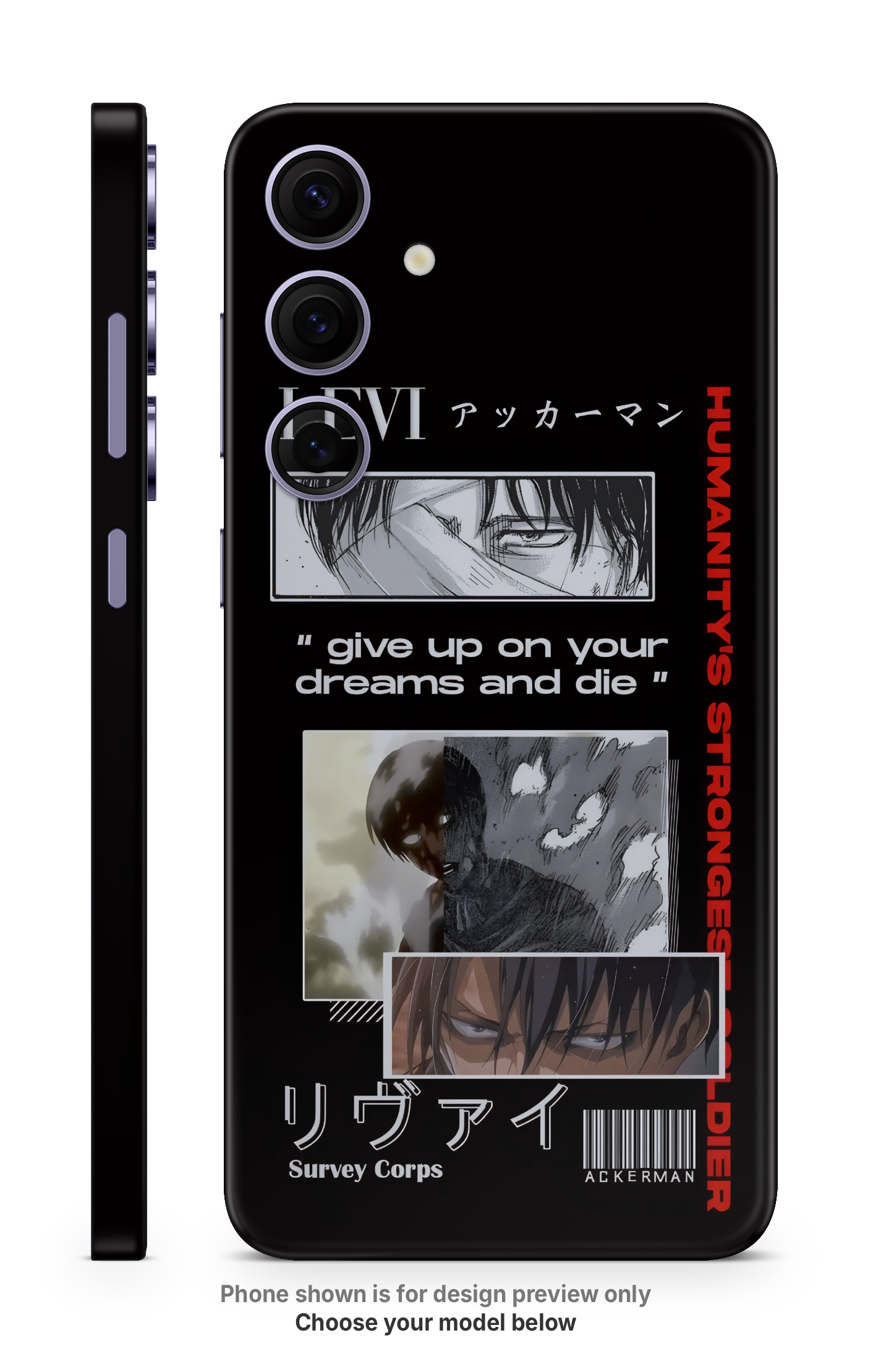 Anime Quote Mobile Skin