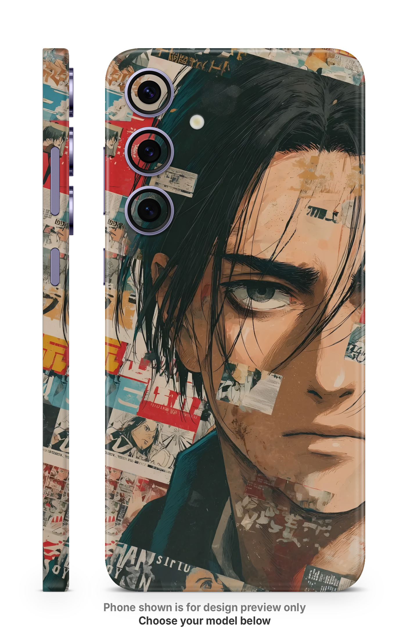 Anime Character Mobile Skin