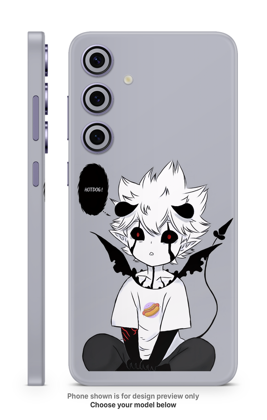 Cute Anime Character Mobile Skin
