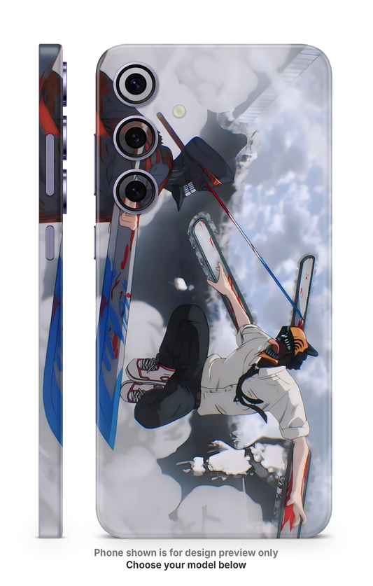 Anime Action Scene Mobile Skin