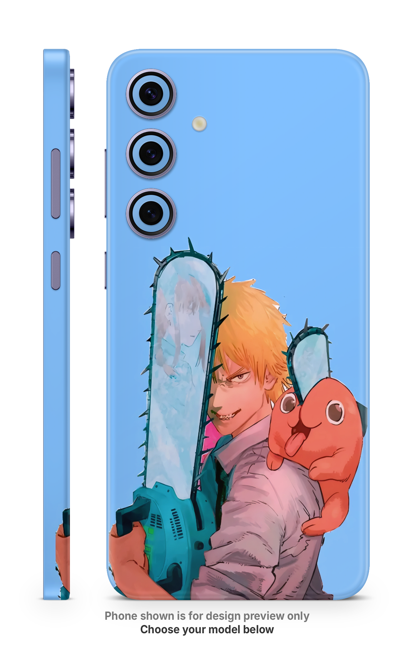 Anime Duo Character Mobile Skin