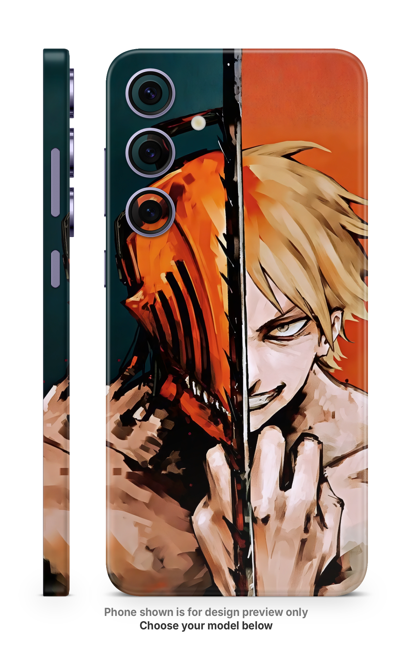 Anime Mask Character Mobile Skin