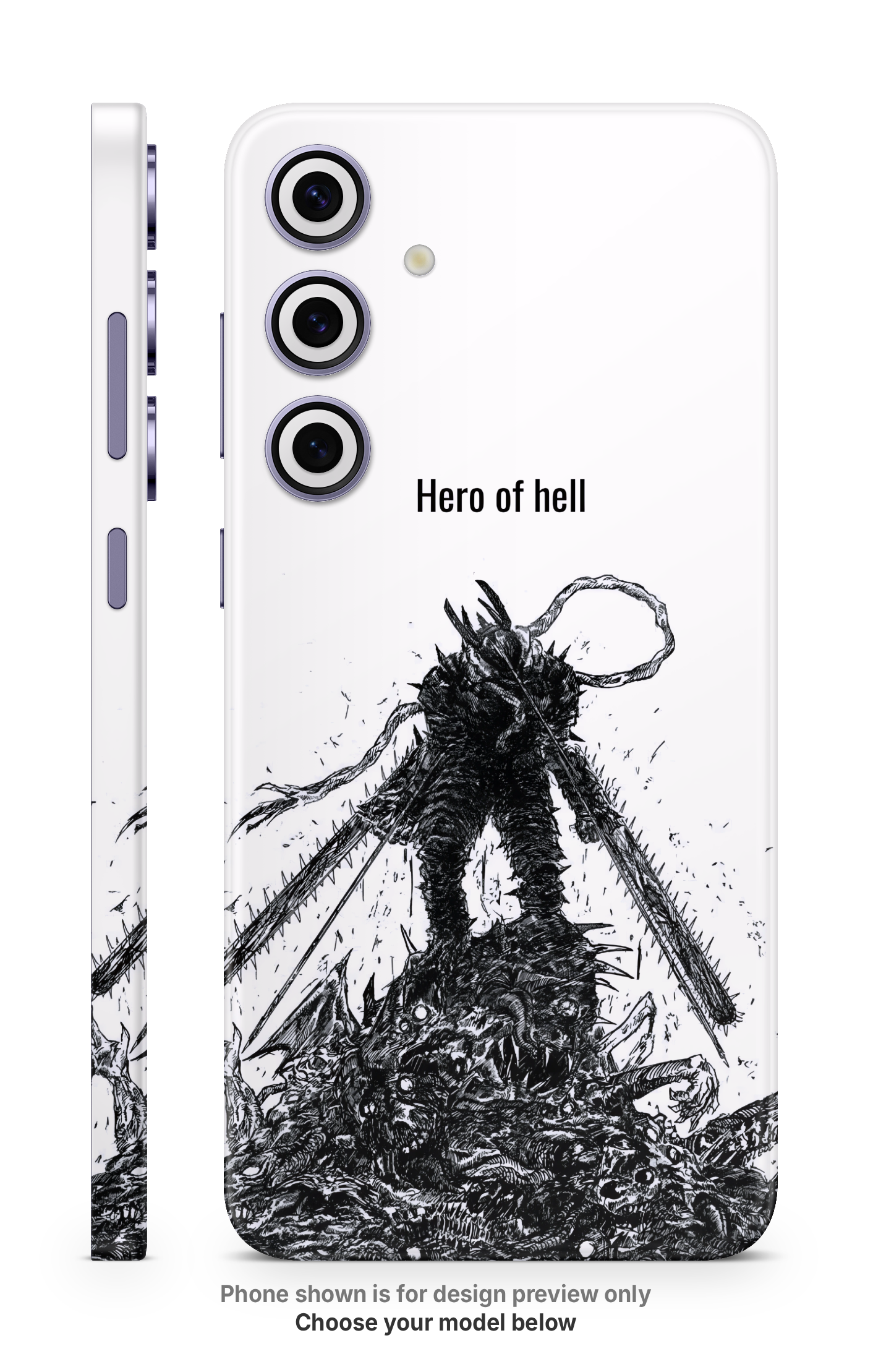 Dark Warrior Mobile Skin