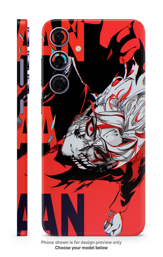 Anime Rage Character Mobile Skin