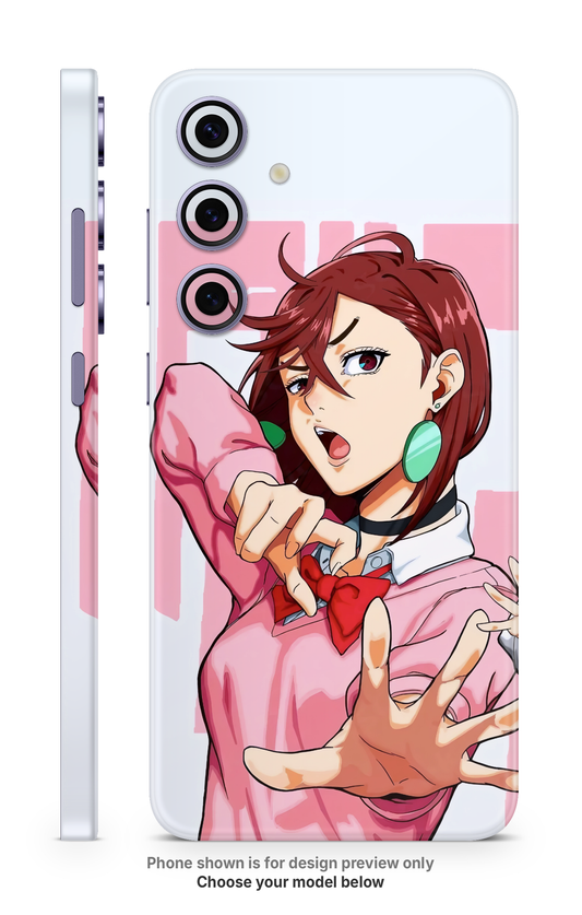 Anime Girl Mobile Skin