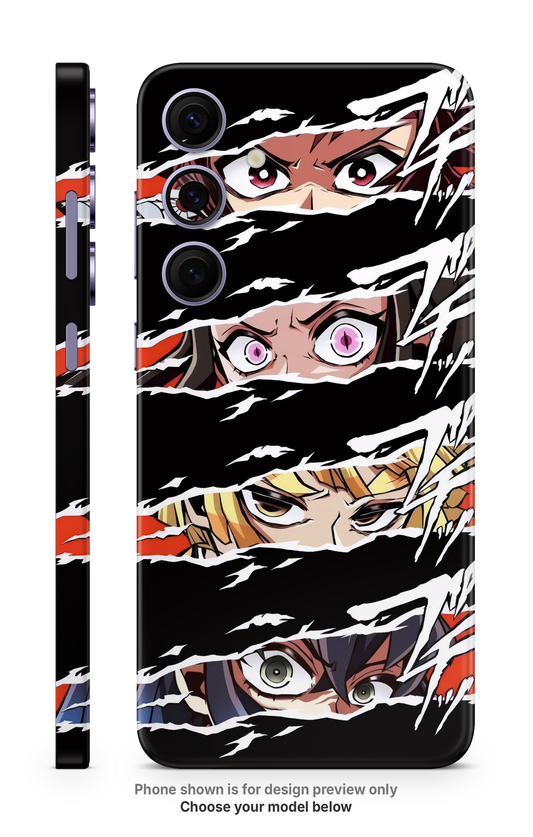 Anime Eyes Panel Mobile Skin