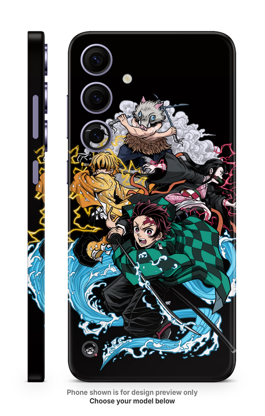 Anime Battle Collage Mobile Skin